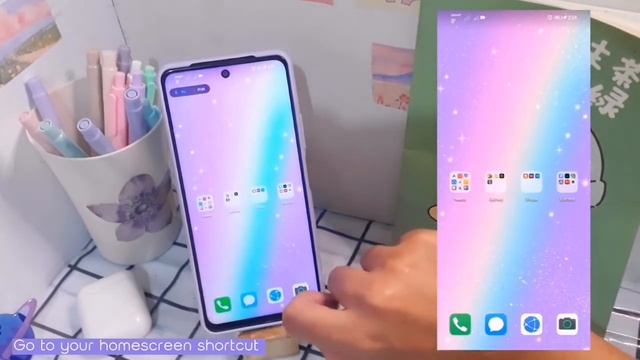 Aesthetic Phone 🐨🌿 BT21 Theme 🌈💜 (Huawei Y7a) смотреть онлайн