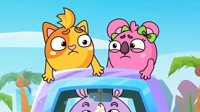 Road Trip Time Song 🚗😍 | Funny Kids Songs 😻🐨🐰🦁 And Nursery Rhymes by Baby Zoo смотреть онлайн