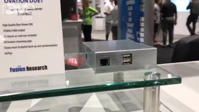 CEDIA 2017: Fusion Research Displays Ovation Play-Fi Music Server смотреть онлайн