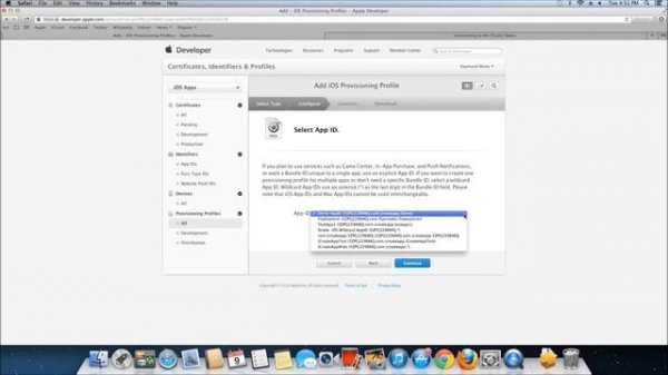 How to create provisioning profile