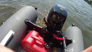 Лодочный мотор HDX 9.8 , обкатка и мои первые впечатления ;)