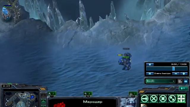 Starcraft II 1 vs 1 solo (teran vs protos) (battlenet ladder game) смотреть онлайн