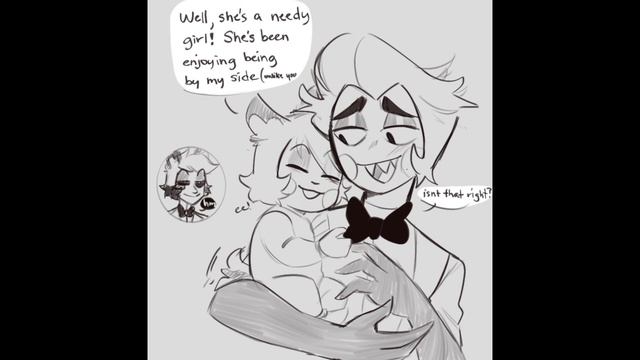 more hazben hotel comics and its 📻 radio Apple 🍎|pls i forgot the artist of this 🥹 смотреть онлайн