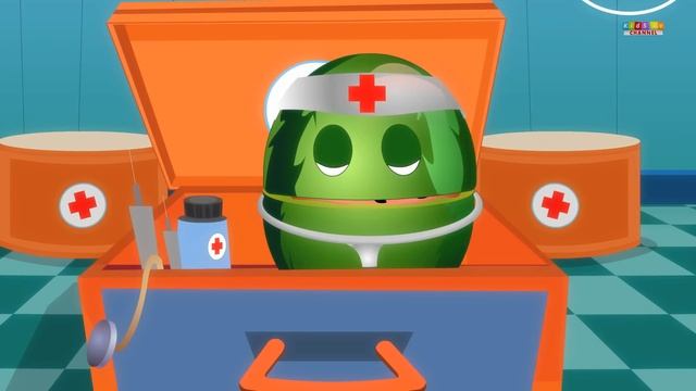 Five Little Apples | Kids Nursery Rhyme | Children's Song | Video For Infants смотреть онлайн
