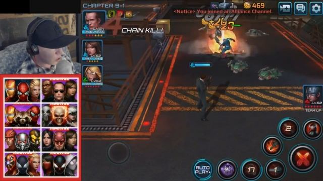 Marvel Future Fight - 6 Star Phil Coulson смотреть онлайн