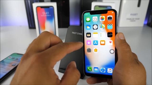 Goophone iX V5 - iPhone X Clone/Fake - Wireless Charging - Face ID - 1:1 Notch смотреть онлайн