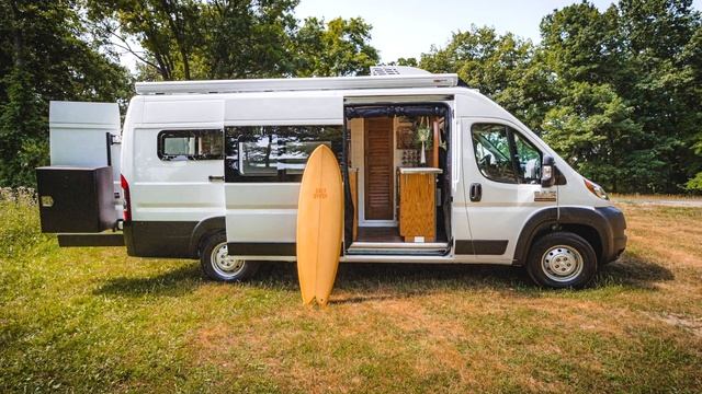 BEAUTIFUL Van Build Ready For van Life On The Beach | Van Reveal смотреть онлайн