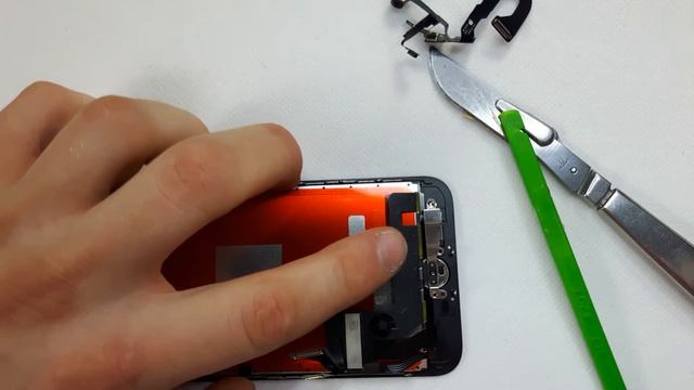 IPhone 7 Display- Kamera Sensor Micro Homebutton wechseln reparieren Anleitung (Deutsch) смотреть онлайн