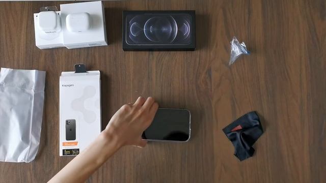 [UNBOXING + Install] Spigen iPhone 12 Pro Max Case Ultra Hybrid смотреть онлайн