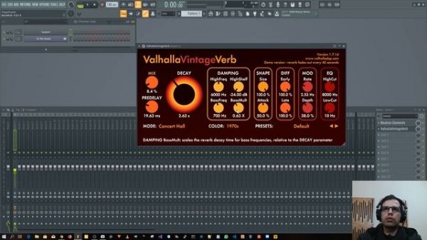 Explicando Reverb - Valhalla Vintage Verb | Tutorial de FL Studio