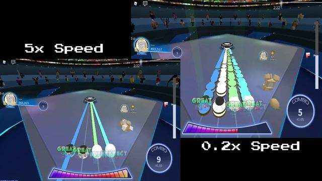 ROBEATS - Bad Apple (Hard) | 5x + 0.2x Speed смотреть онлайн