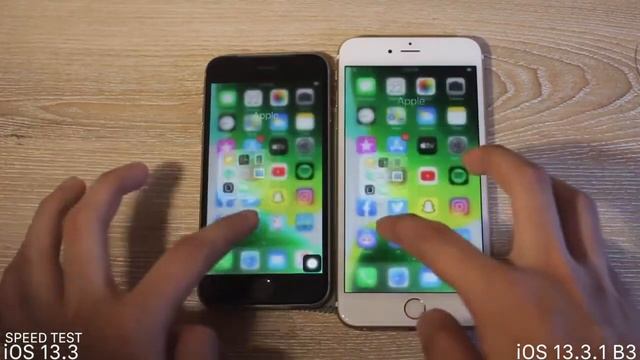 iOS 13.3.1 Beta 3 vs. iOS 13.3 : Speed Test! SPEED BOOST? iPhone 6S in 2020 смотреть онлайн