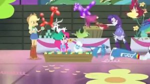 Радужный  рок песня Взмах  хвостом девушки эквестри