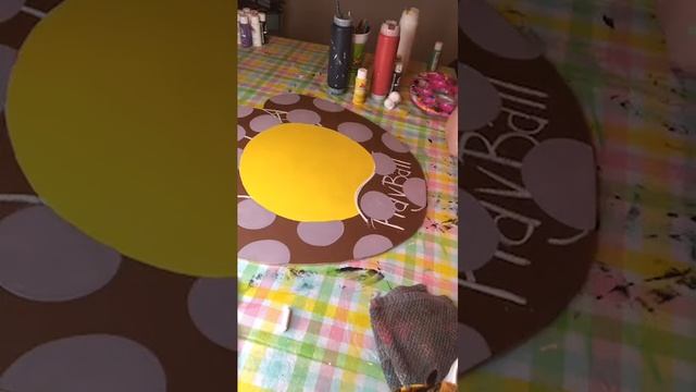 Paint with Me ~ Baseball and Softball Glove | Door Hanger Painting | BKsDOORableDesigns смотреть онлайн
