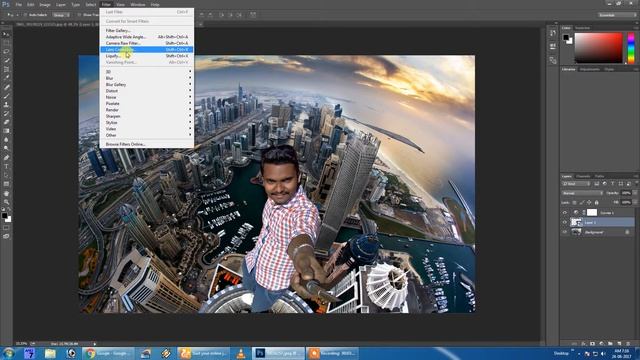 Selfie Manipulation | Photoshop Tutorial смотреть онлайн