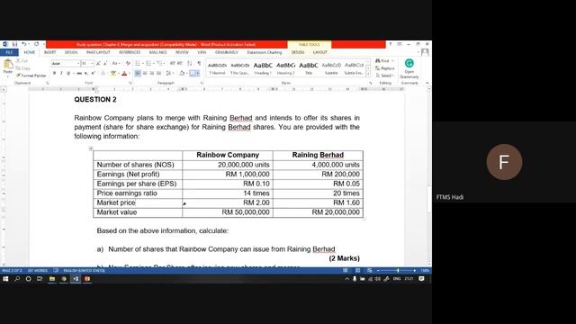 Corporate Finance - Chapter 8 - Merger and Acquisition смотреть онлайн