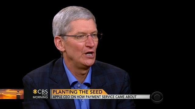 Apple CEO reveals how Apple Pay service came about смотреть онлайн