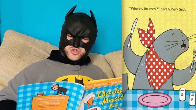 BAT MAN in Jim Jams - BATS A GOOD BOOK - Episode 1 смотреть онлайн