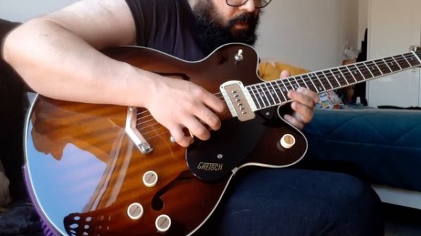 2021 Gretsch G2622-P90 streamliner centerblock  havana burst