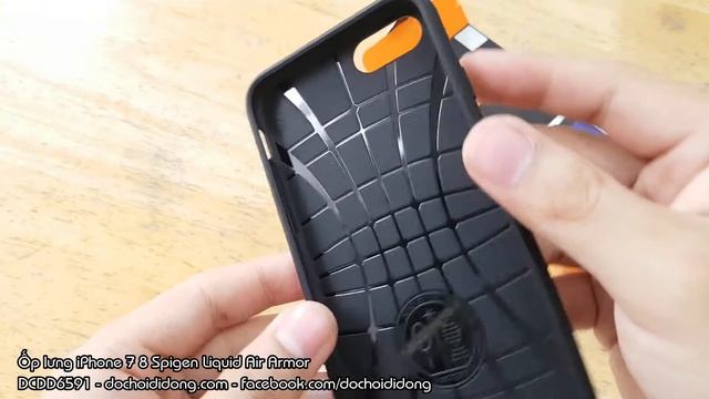 Ốp lưng iPhone 7 8 Spigen Liquid Air Armor смотреть онлайн