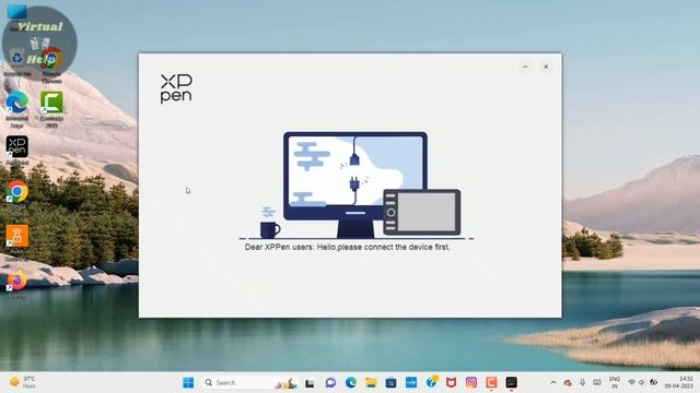 How to connect XP Pentab with laptop | Pentab laptop se kaise connect krein | Virtual Help смотреть онлайн