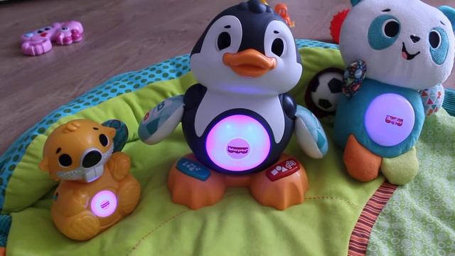 Игрушка Весёлый Пингвин Линкималс Фишер Прайс Fisher Price Linkimals