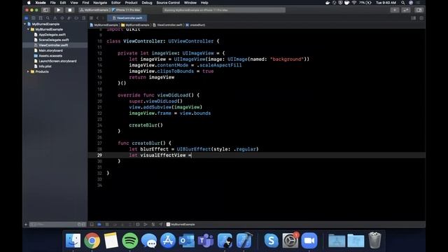 Add Blur Animation In Your App (Swift 5, Xcode 12, 2020) - iOS Development смотреть онлайн