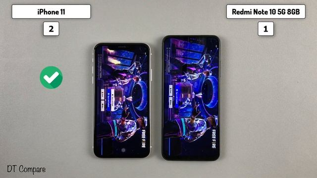 iPhone 11 vs Xiaomi Redmi Note 10 5G RAM 8GB Speed Test & Camera Review смотреть онлайн