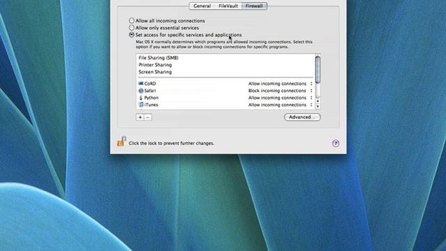 Mac Application Firewall Tour смотреть онлайн