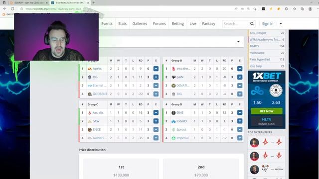 Brazy Party 2023 – CS:GO Tournament DAY 4: Predictions, Best Highlights of Day 1-3 | CS:GO Stream смотреть онлайн