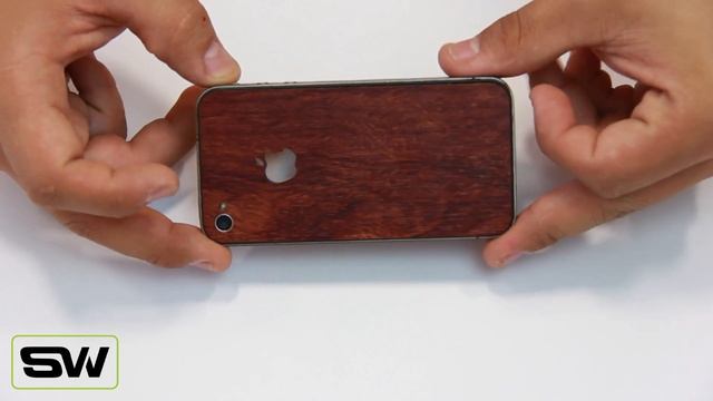 Slickwraps Mahogany Wood Wrap for the iPhone 4 & iPhone 4S смотреть онлайн