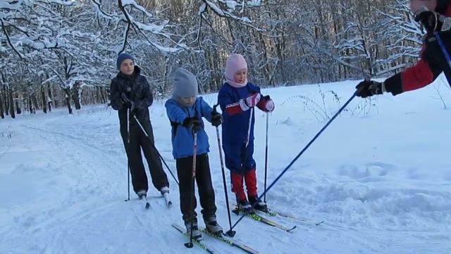 1 Первые шаги на лыжах смотреть онлайн