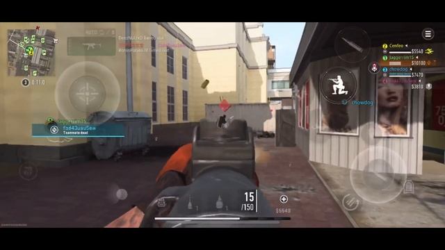 (iPhone 13)The amount of lag in WARZONE Mobile смотреть онлайн