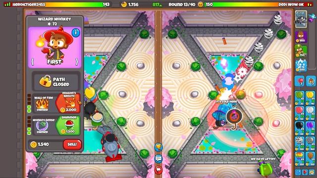 #534 Ranked Battle (Bloons TD Battles 2) смотреть онлайн