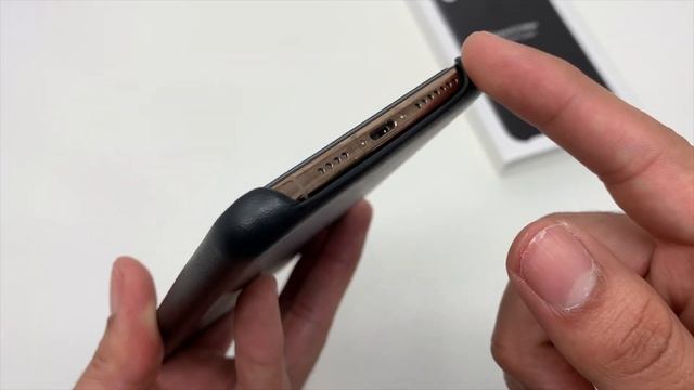 iPhone Xs Max | Apple Leather Case Black Review смотреть онлайн