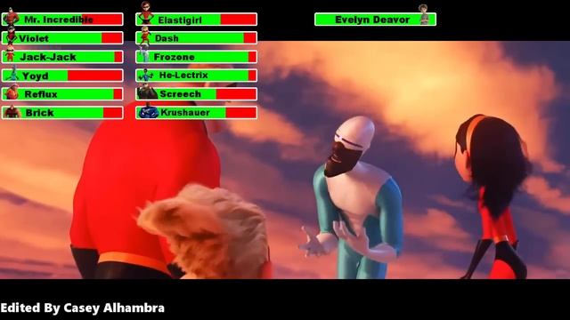 Incredibles 2 (2018) Final Battle with healthbars 2/2 (50K Subscribers Special) смотреть онлайн