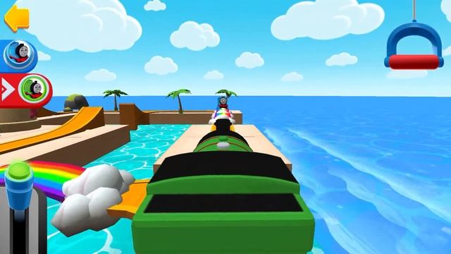 Thomas & Friends Minis 🚆 PAINT your set’s terrain w/ sandy beaches, bubbling lava & snowy blizzards смотреть онлайн