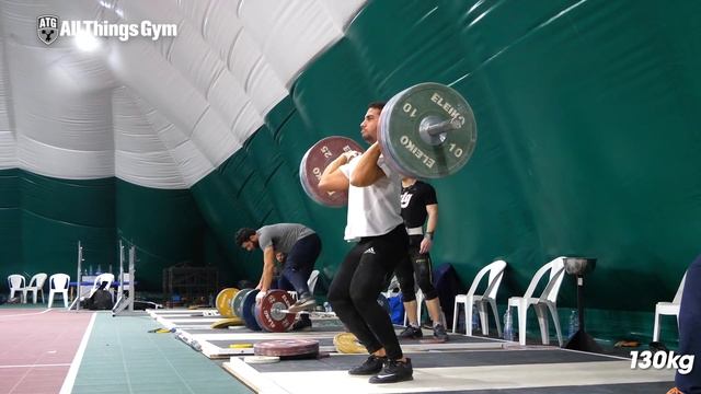 Oscar Martínez WARP SPEED (155kg Snatch + 195kg Clean & Jerk at 76kg!) смотреть онлайн