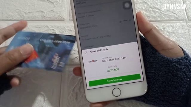 TOP UP E-MONEY / CARA CEK SALDO E-MONEY DI IPHONE 7 PLUS смотреть онлайн