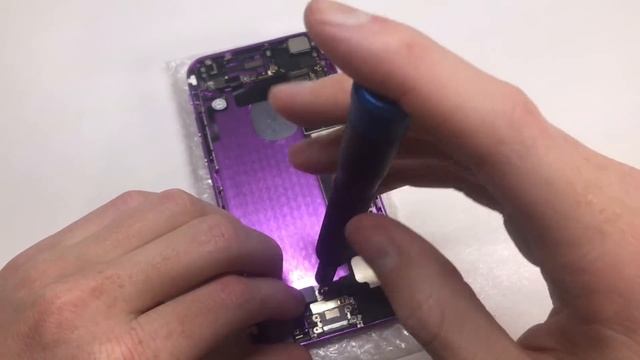 Custom Purple iPhone 6 built from parts! смотреть онлайн
