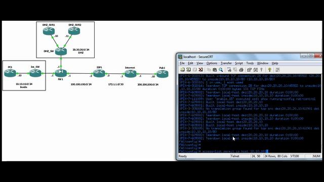 Cisco ASA Basics - Lab2 - nat-control vs no nat-control.mov смотреть онлайн