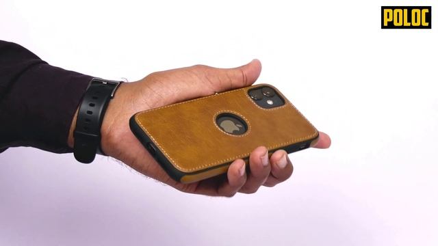 iPhone 11 Brown Leather Cover Case смотреть онлайн