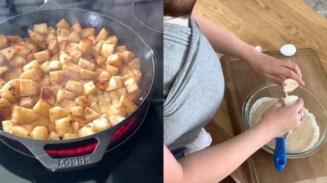 Baking a sourdough apple pie смотреть онлайн