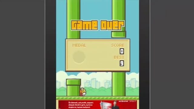 Flappy Bird - Android, iOS смотреть онлайн