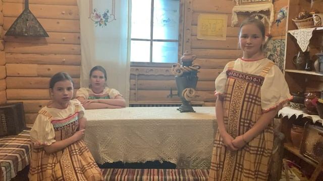 Знакомтсво с русской избой в Сусанинской средней общеобразовательной школе смотреть онлайн