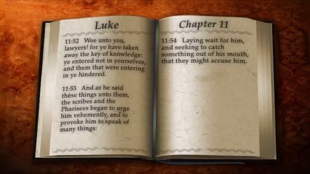 42 New | LUKE KJV Bible | Audio and Text | by Alexander Scourby | God is Love and Truth. смотреть онлайн
