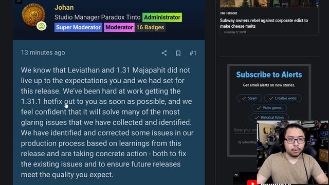 Broken Europa Universalis 4 Leviathan Expansion DLC Becomes Worst User Reviewed Steam Game Ever смотреть онлайн