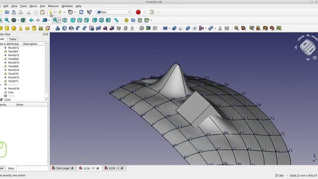 #freecad #freiformflächen #curves #draft #part #anleitung #tutorial