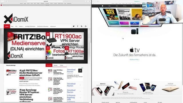 Mac El Capitan Split Screen zwei Apps nebeneinander смотреть онлайн