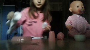 Как   сделать   кашу   для   куклы   беби  борн